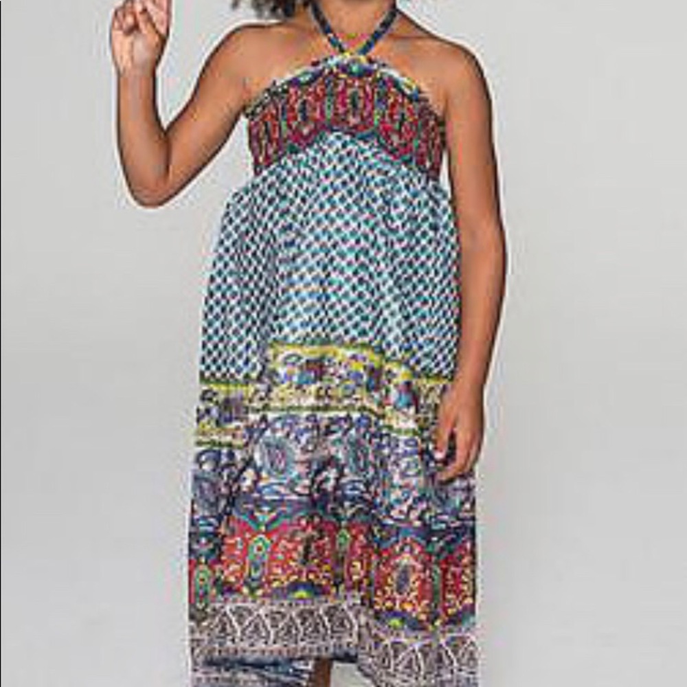 Girls paisley print dress